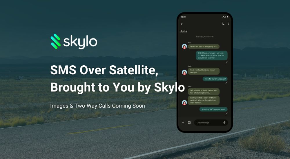 Orange Skylo satellite SMS messaging